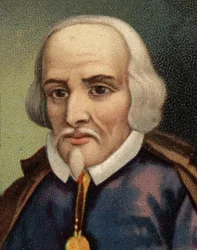 Portrait of Don Pedro Calderon de la Barca (1600-1681), Spanish Dramatic Poet