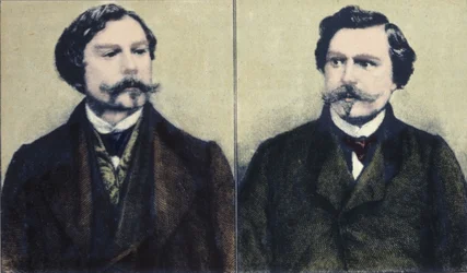 Portrait of Edmond Goncourt and Jules Goncourt