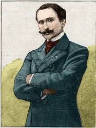 Portrait of Edmond Rostand (1868-1918), French poet and playwright