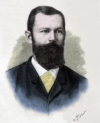 Portrait of Emil Hermann Fischer (1852-1919), German Chemist