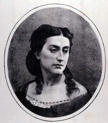 Portrait of Erminia Frezzolini, Italian Soprano
