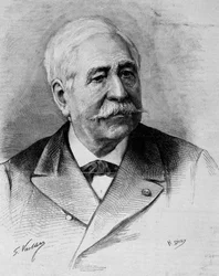 Portrait of Ferdinand de Lesseps (1805 - 1894)