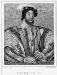Portrait of Francois I (1494 - 1547), King of France - in 