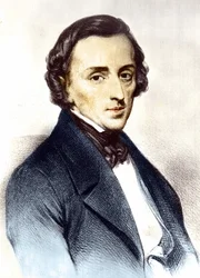 Portrait of Frederick Chopin (1810-1849), Polish composer.