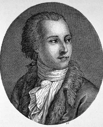 Portrait of Gaetano Filangieri (1752 - 1788), Italian philosopher and lawyer
