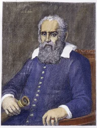 Portrait of Galileo Galilei (1564 - 1642)