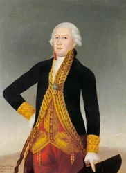 Portrait of Gaspard-Melchor de Jovellanos, Spanish magistrate