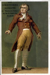 Portrait of Georges Jacques Danton (1759 - 1794), French politician