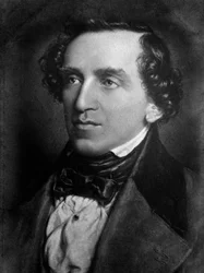 Portrait of Giacomo Meyerbeer (engraving)