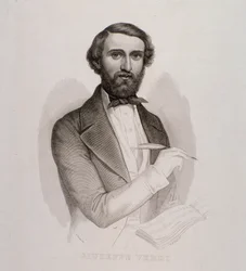 Portrait of Giuseppe Verdi (engraving)
