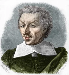 Portrait of Gui (Guy) Patin, French Physician and Writer (1601-1672) (engraving of 1866)