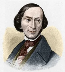 Portrait of Hans Christian Andersen