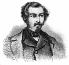 Portrait of Henri de Ruolz (1811-1887), French chemist.