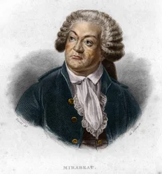 Portrait of Honoré Gabriel Riqueti, Earl of Mirabeau (1749-1791), French Politician
