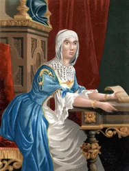 Portrait of Isabella I the Catholic (1451 - 1504), Queen of Castile