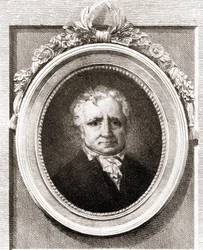 Portrait of Jean Honoré Fragonard, French Painter