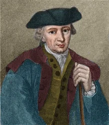 Portrait of Johann Georg Hamann (1730-1788), German philosopher and writer.