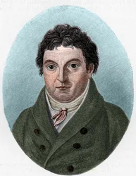 Portrait of Johann Gottlieb Fichte, German philosopher