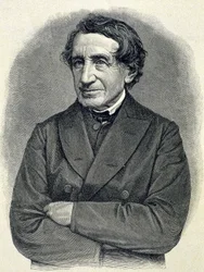 Portrait of Johann Joseph Ignaz von Dollinger (1799 - 1890), German priest and professor of ecclesiastic history