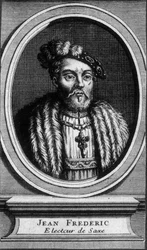 Portrait of John Frederic, the Magnanimous, Elector of Saxony (1503 - 1554)