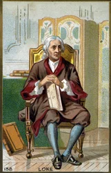 Portrait of John Locke, English philosopher