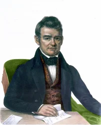 Portrait of John Ross, Engraving 1843