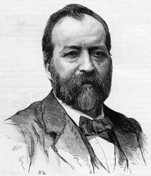 Portrait of Jules Castagnary (1830-1888), French lawyer, journalist and politician
