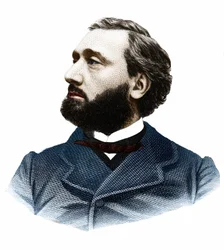 Portrait of Leon Gambetta (1838-1882), French Politician