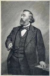 Portrait of Leon Gambetta