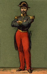 Portrait of Louis Eugène Cavaignac, French general and politician (1802 - 1857)