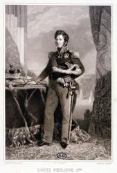 Portrait of Louis Philippe 1st, King of the French