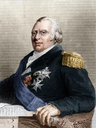 Portrait of Louis XVIII (1755 - 1824), King of France