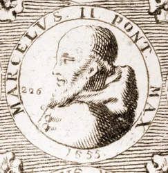 Portrait of Marcel II (1501 - 1555).