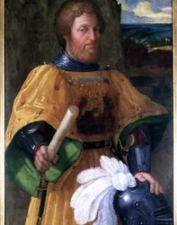 Portrait of Marcoantonio Colonna, general who participated in the Battle of Lepanto in 1571
