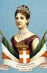 Portrait of Margarita of Savoy Genes (Margherita di Savoia)