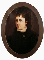 Portrait of Maria de Las Mercedes, wife of Alfonso XII and Queen of Spain