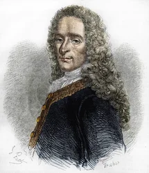 Portrait of Marie-François Arouet de Voltaire (1695-1778), French Writer