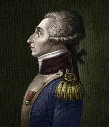 Portrait of Marie Joseph Gilbert Motie Motier, Marquis de Lafayette (1757-1834), French aristocrat and military
