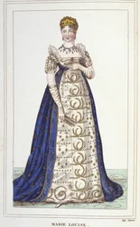 Portrait of Marie Louise of Habsburg Lorraine, Empress of the French