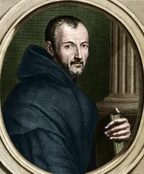 Portrait of Marin Mersenne (1588 - 1648), of the Order of Minimal Fathers
