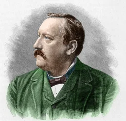 Portrait of Martin Greif (1839-1911) German poet