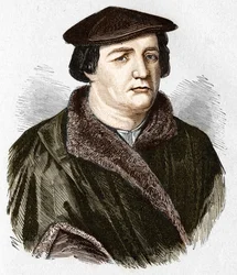Portrait of Martin Luther, German Protestant Theologian and Reformer