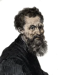 Portrait of Michelangelo Buonarroti
