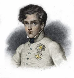 Portrait of Napoleon II, son of Napoleon I, Duke of Reichstadt (1811-1832)