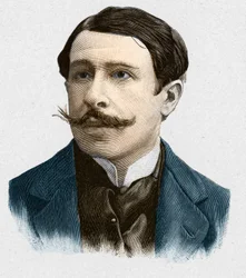 Portrait of Paul Adam, French writer