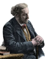 Portrait of Paul Jules Barbier (1825-1901) French writer