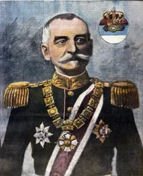 Portrait of Peter I of Serbia