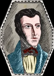 Portrait of Rene Caillie, French explorer