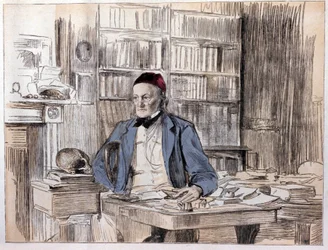 Portrait of Richard Owen (1810-1890), English naturalist