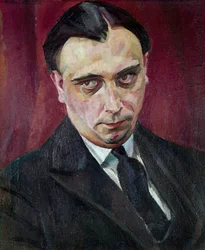 Portrait of Romanian Scientist and Mathematician Petru Sergescu